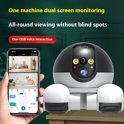 Wireless Smart 360° HD Dual Lens Camera